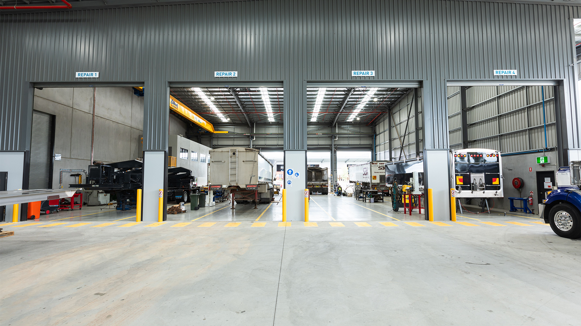 Image of workshop bays
