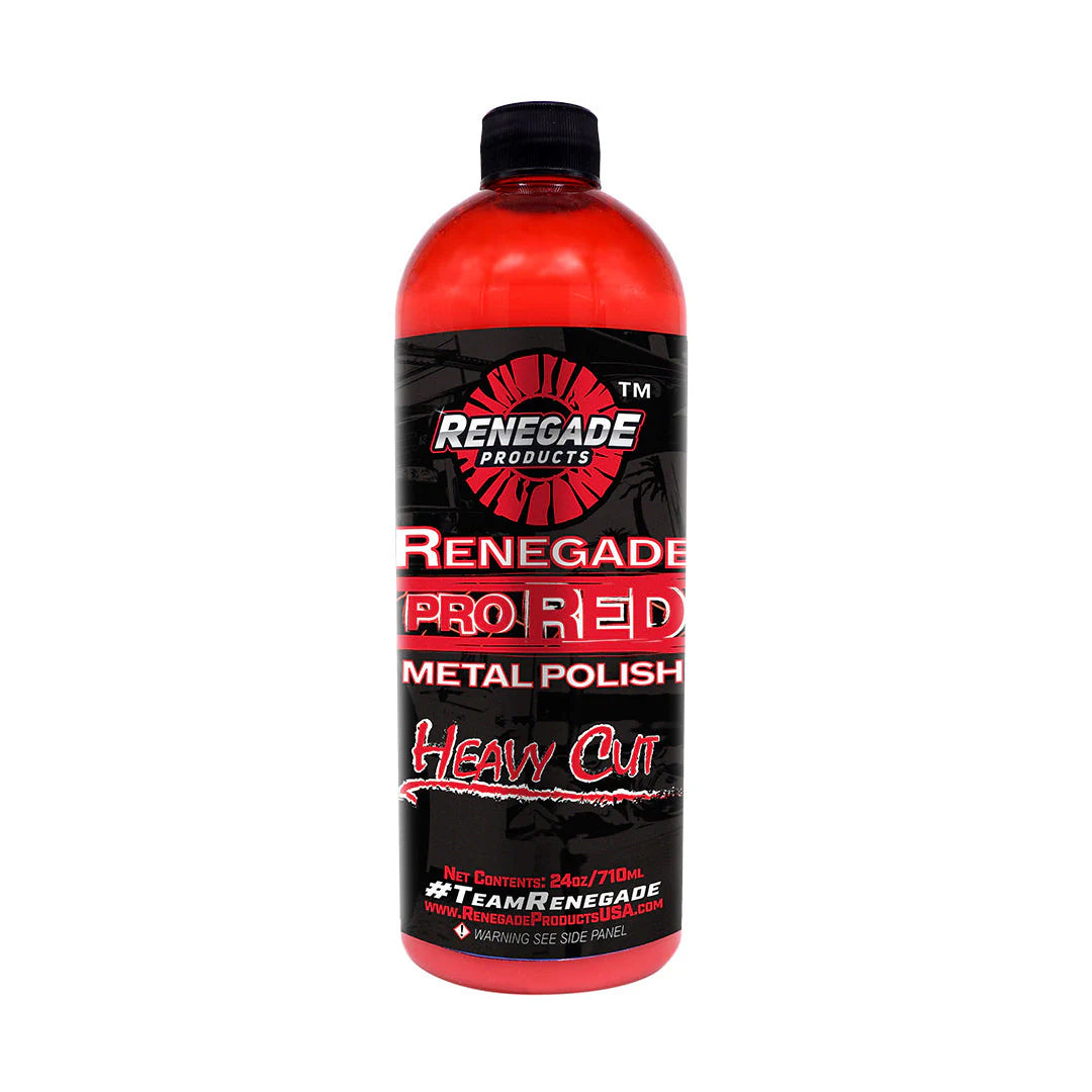 Renegade Rebel Metal Polish Pro Red 700ml