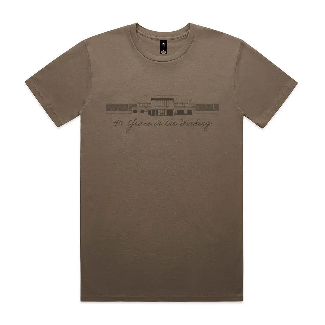 40th Year Anniversary Walnut T-shirt