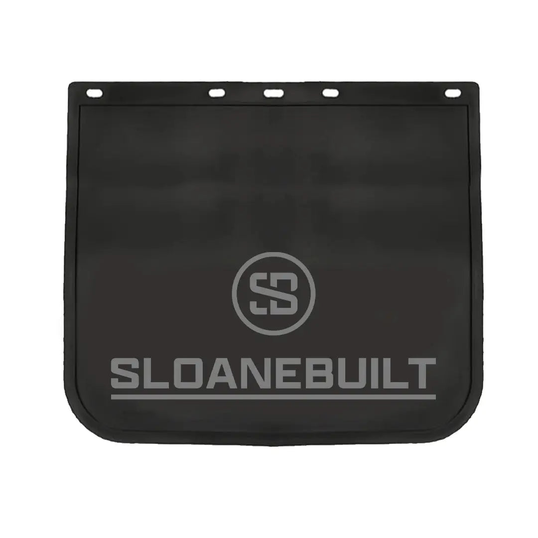 24" X 24" Sloanebuilt Mudflap New Logo Grey