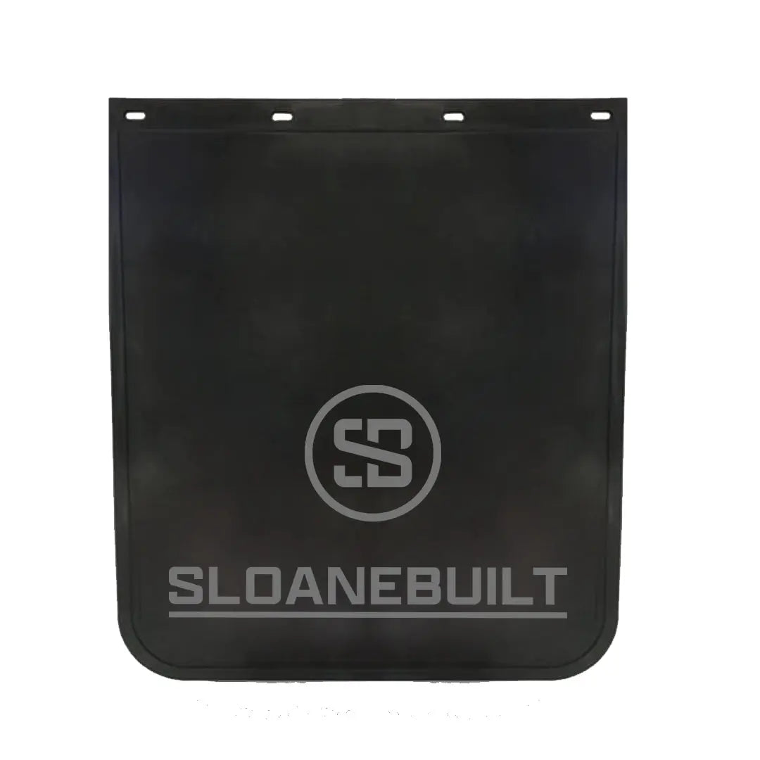 30" X 24" Sloanebuilt Mudflap New Logo Grey