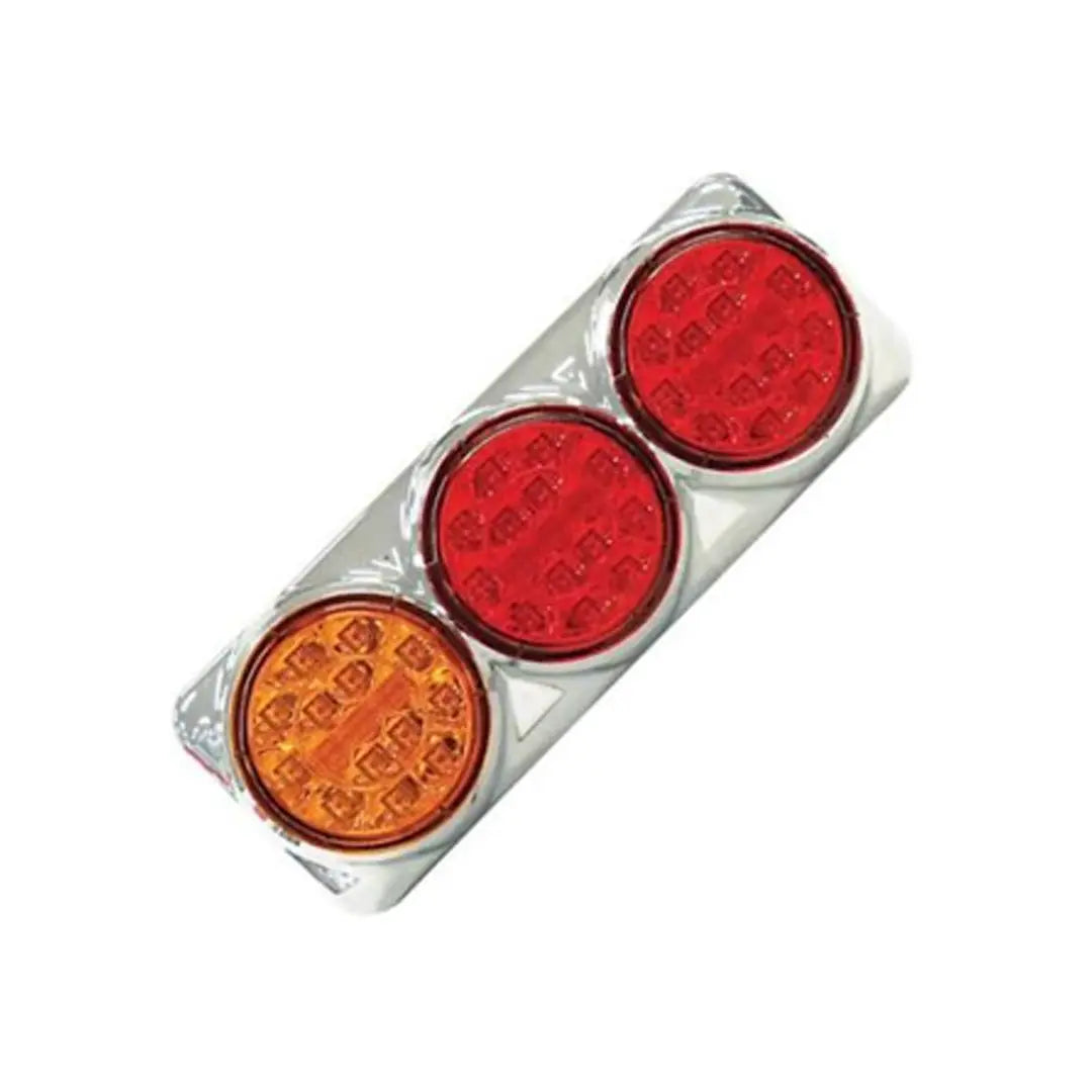 LED Chrome Stop-Tail-Indicator