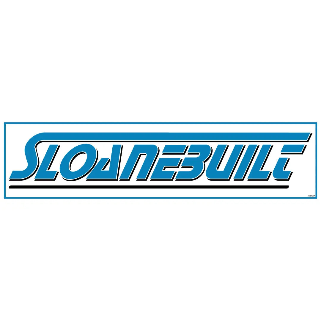 Sloanebuilt Long Logo Decal *OLD LOGO*