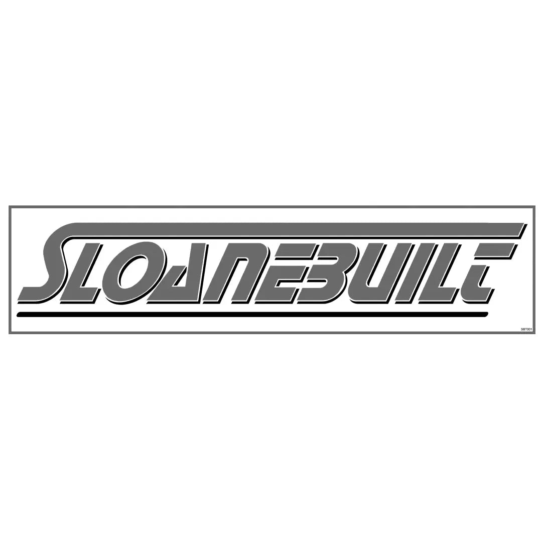 Sloanebuilt Long Logo Decal *OLD LOGO*
