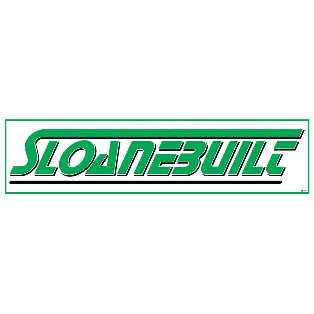 Sloanebuilt Long Logo Decal *OLD LOGO*