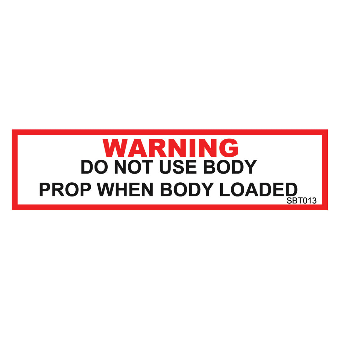 Warning: Do not use Body Props when body loaded