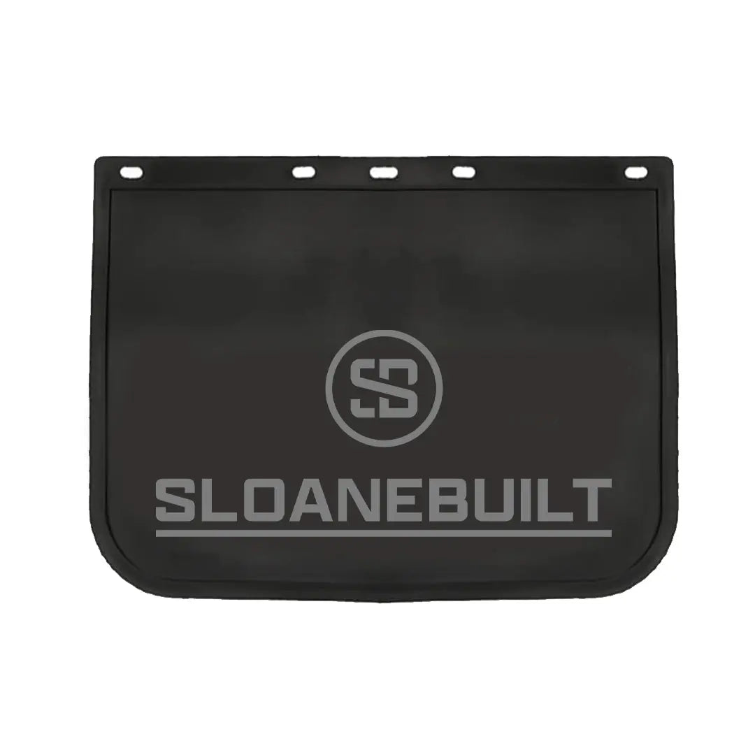 13" X 24" Sloanebuilt Mudflap New Logo Grey