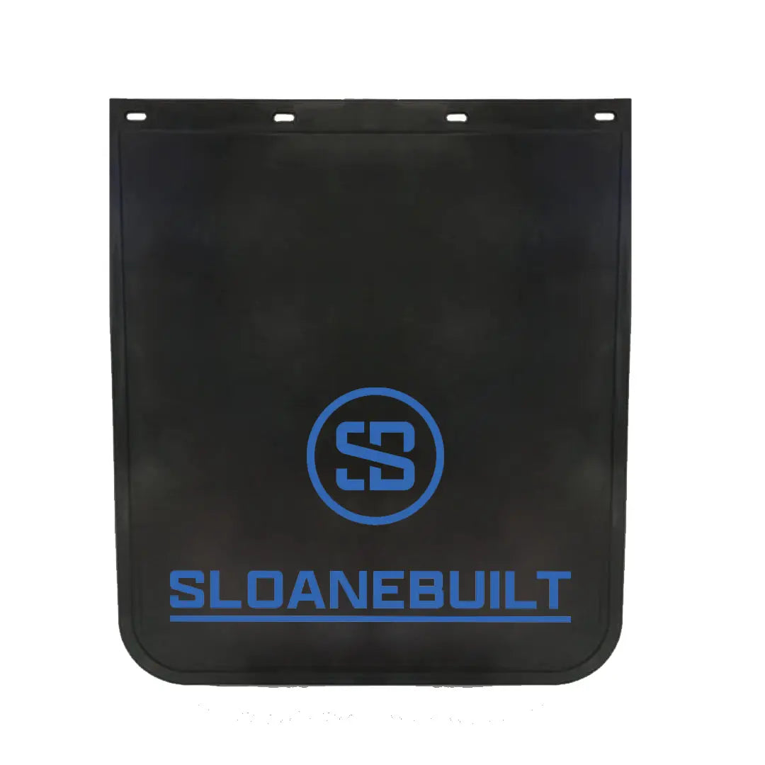 30" X 24" Sloanebuilt Mudflap New Logo Blue