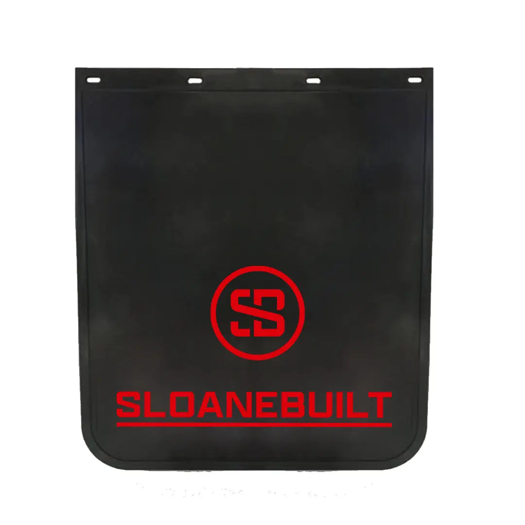 30" X 24" Sloanebuilt Mudflap New Logo Red