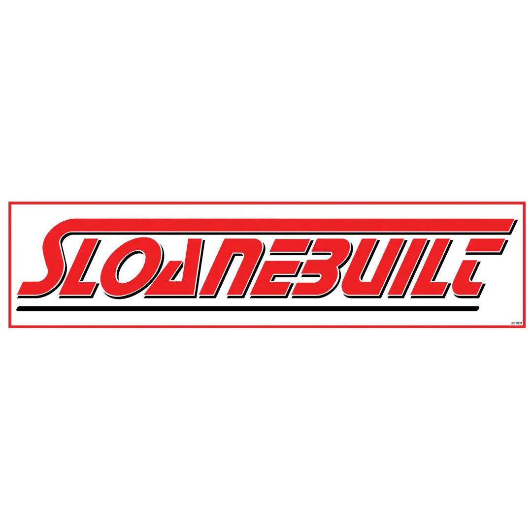 Sloanebuilt Long Logo Decal *OLD LOGO*