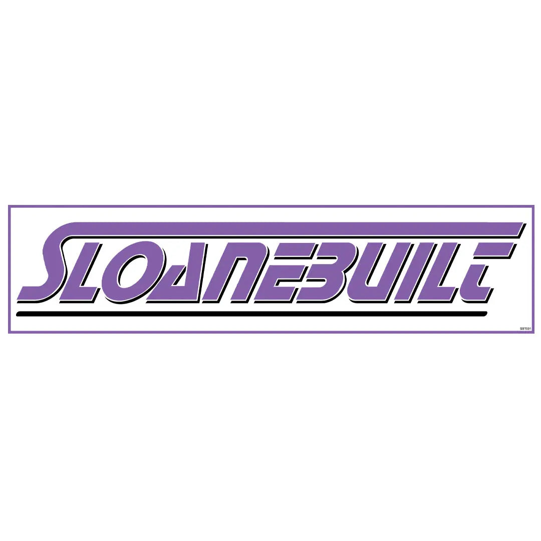 Sloanebuilt Long Logo Decal *OLD LOGO*