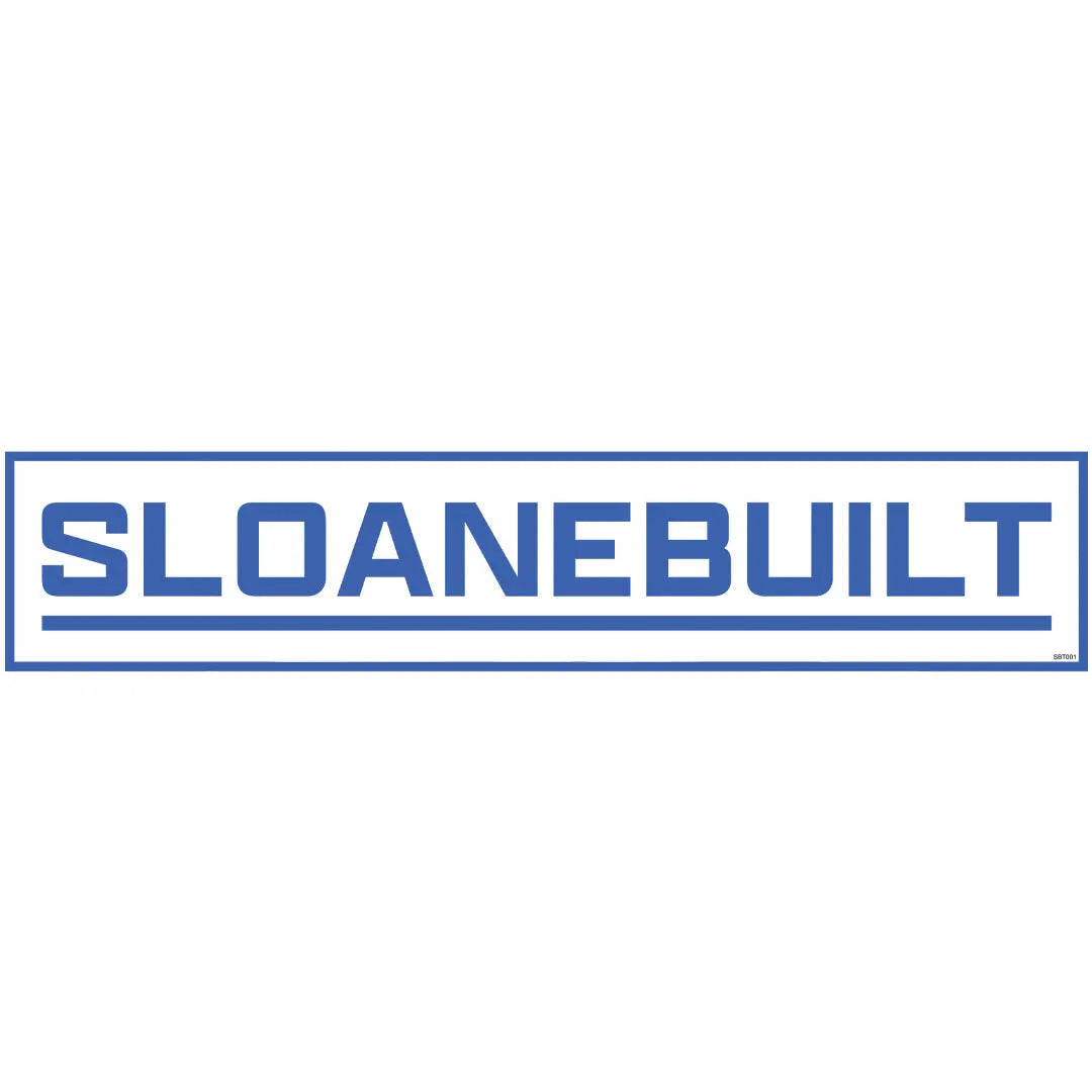 Sloanebuilt Long Logo Decal *NEW LOGO*