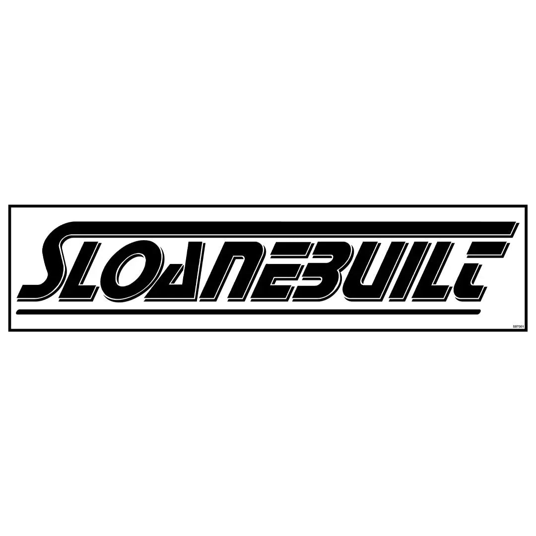 Sloanebuilt Long Logo Decal *OLD LOGO*