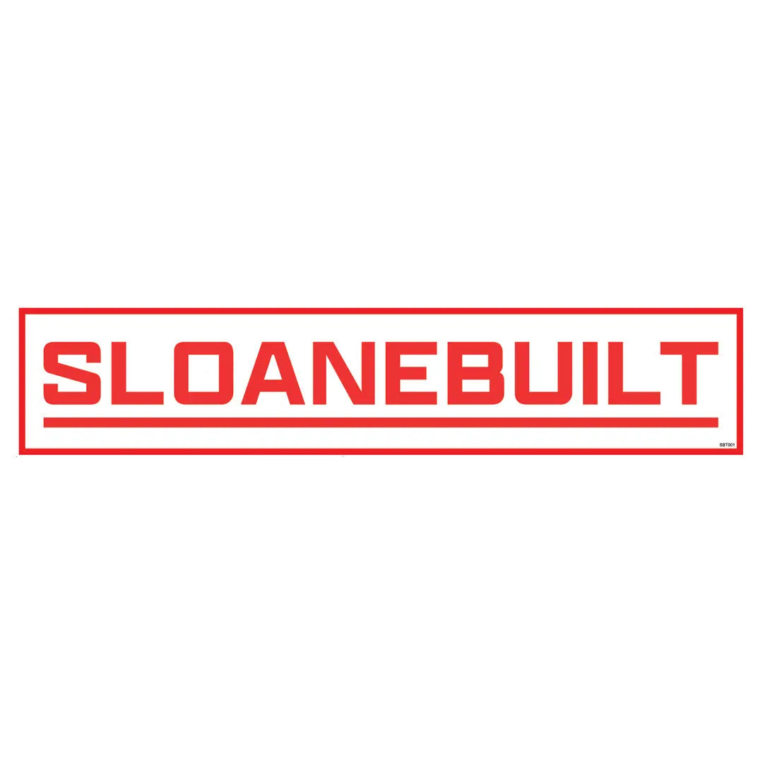 Sloanebuilt Long Logo Decal *NEW LOGO*