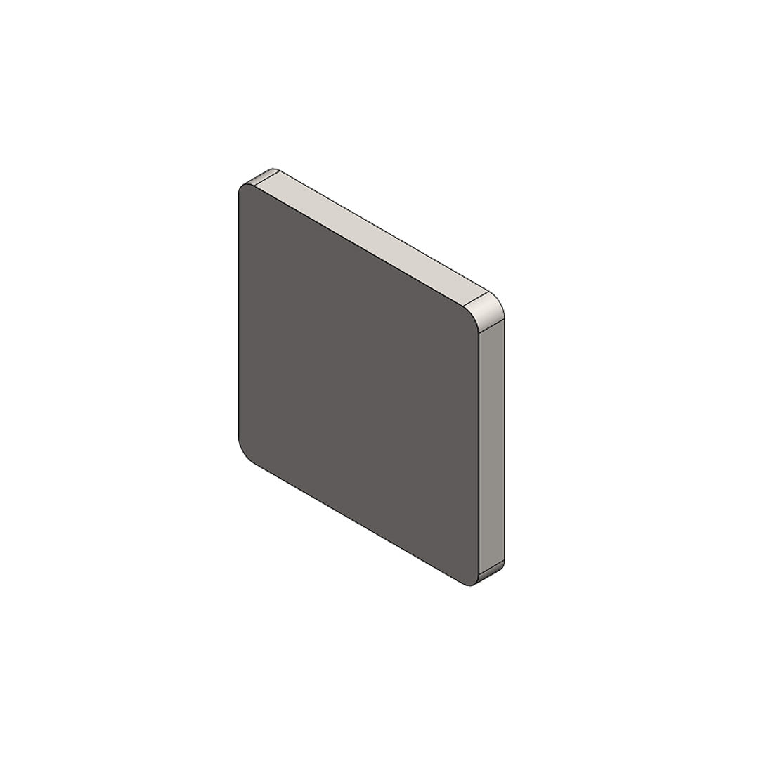 Mtg Beam End Cap 46x46x5mm