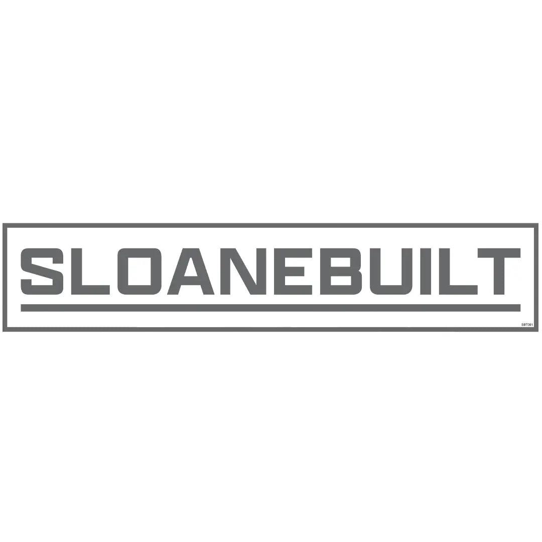 Sloanebuilt Long Logo Decal *NEW LOGO* Sloanebuilt