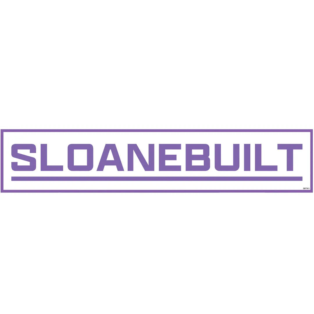 Sloanebuilt Long Logo Decal *NEW LOGO* Sloanebuilt
