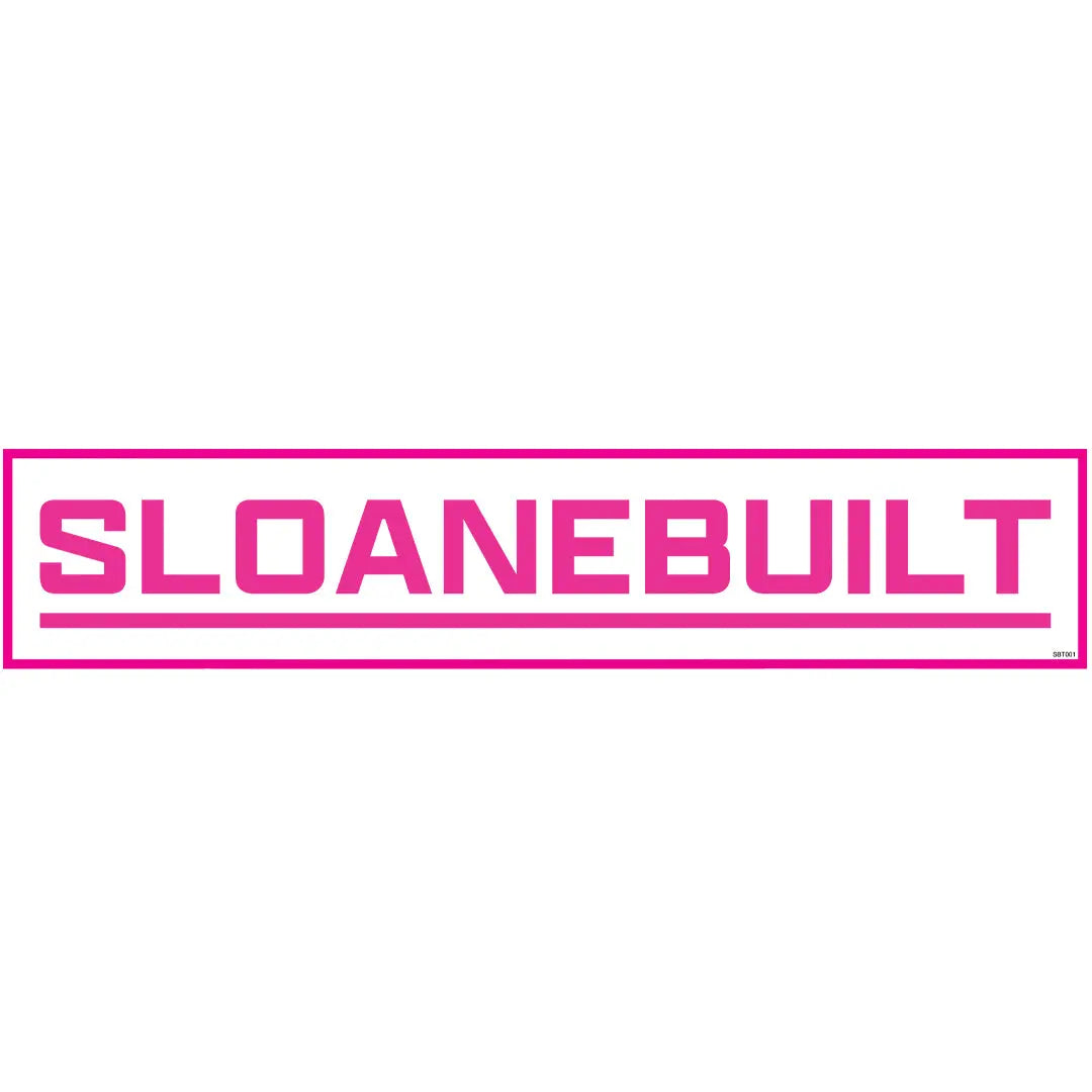 Sloanebuilt Long Logo Decal *NEW LOGO* Sloanebuilt
