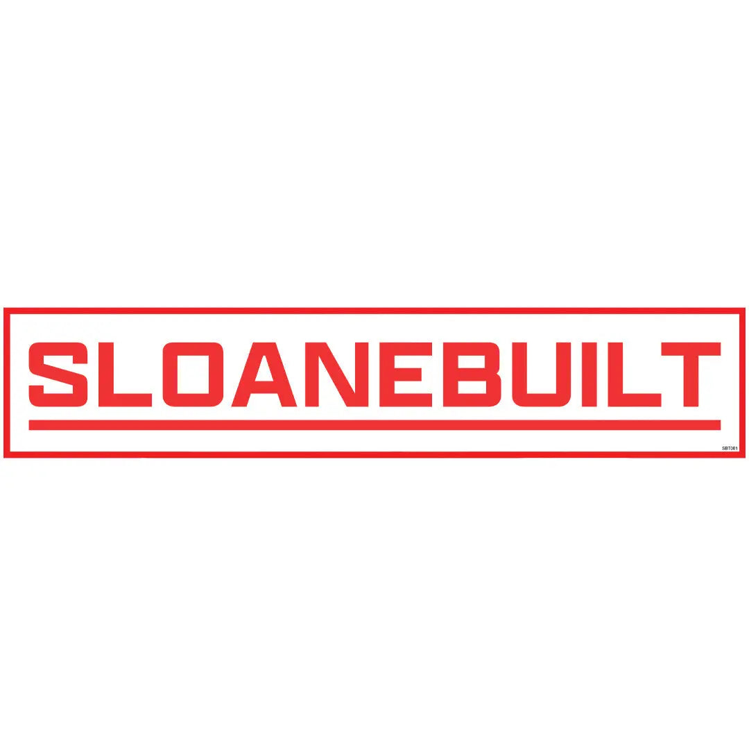 Sloanebuilt Long Logo Decal *NEW LOGO* Sloanebuilt
