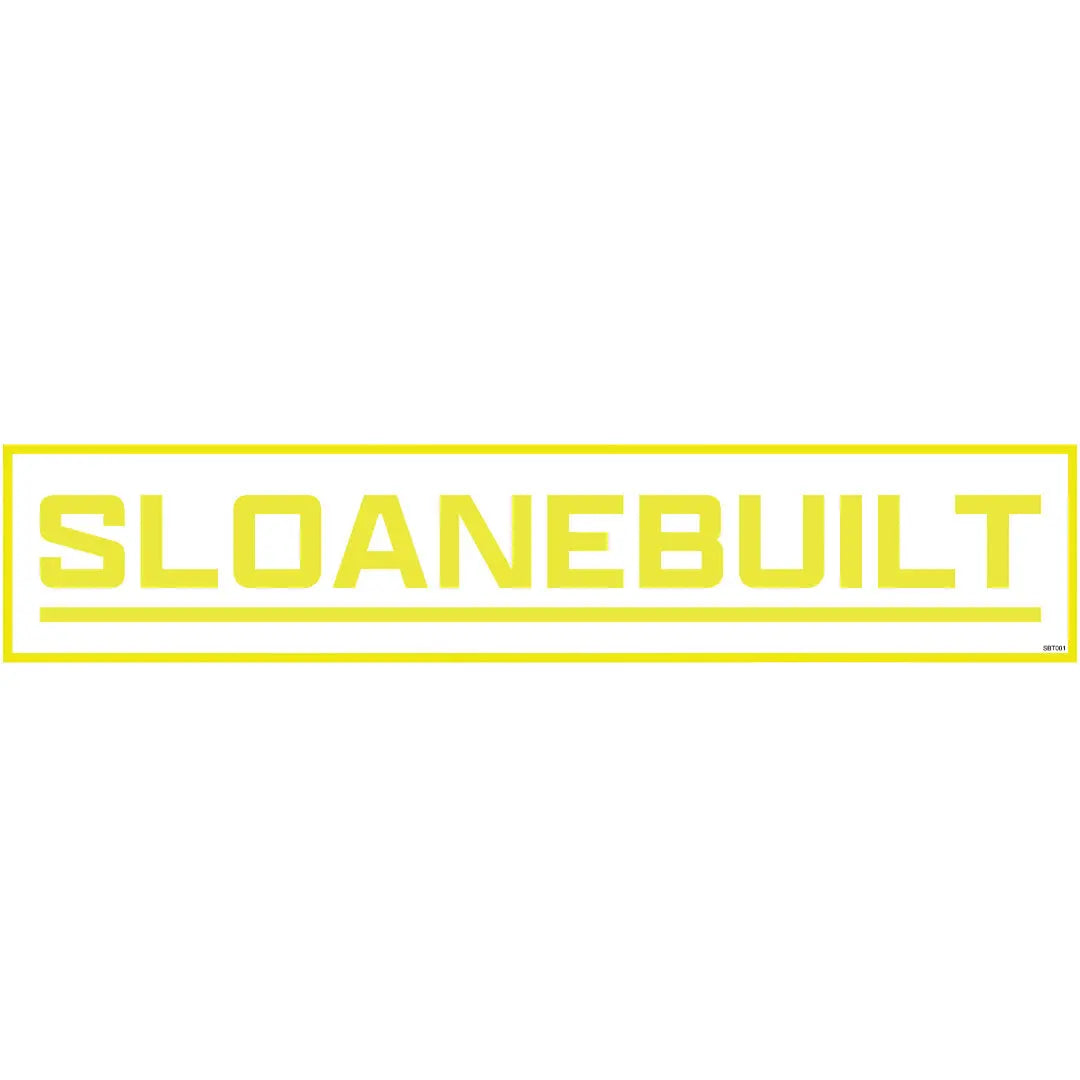 Sloanebuilt Long Logo Decal *NEW LOGO* Sloanebuilt