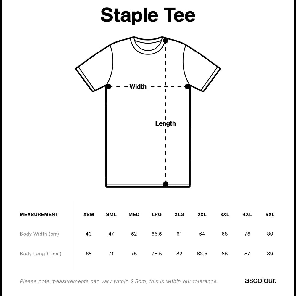 Staple Tee Navy Sloanebuilt