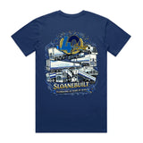 40th Year Anniversary Cobalt T-shirt 