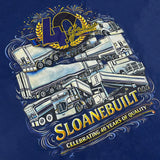 40th Year Anniversary Cobalt T-shirt 