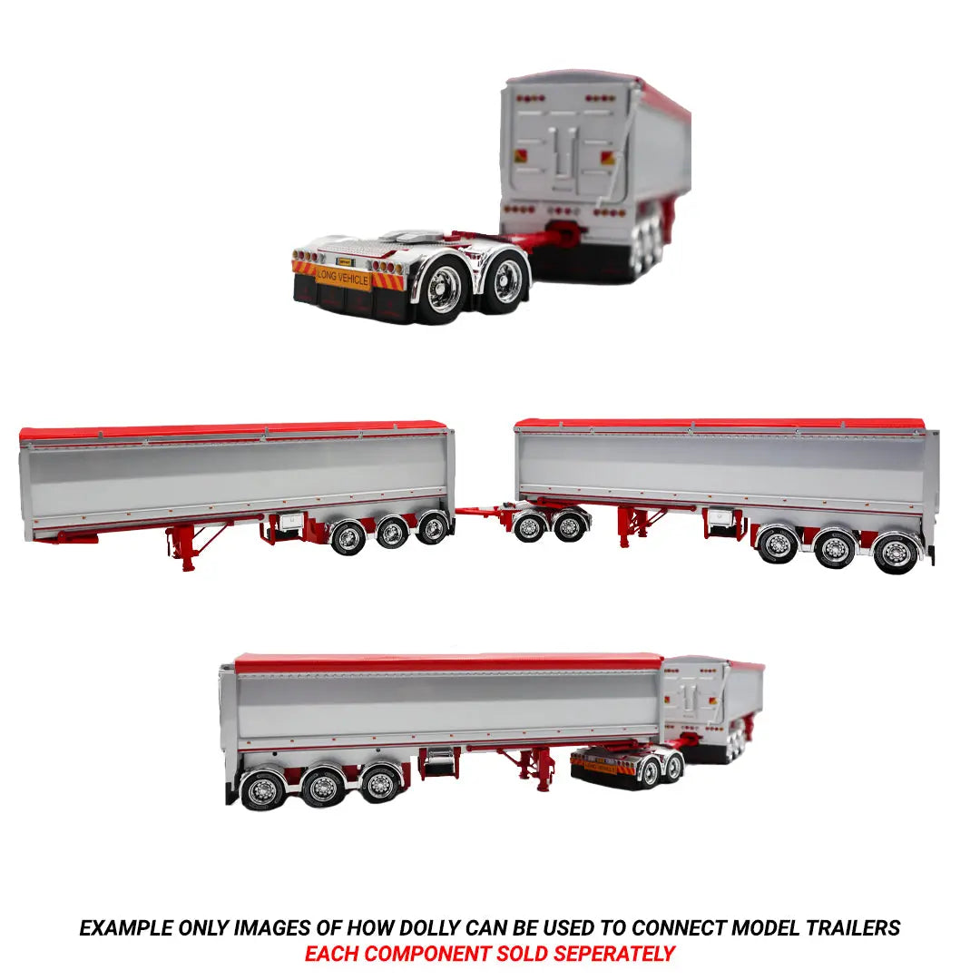 Sloanebuilt Bogie Converter Dolly 1:50 Scale Model (Red) 