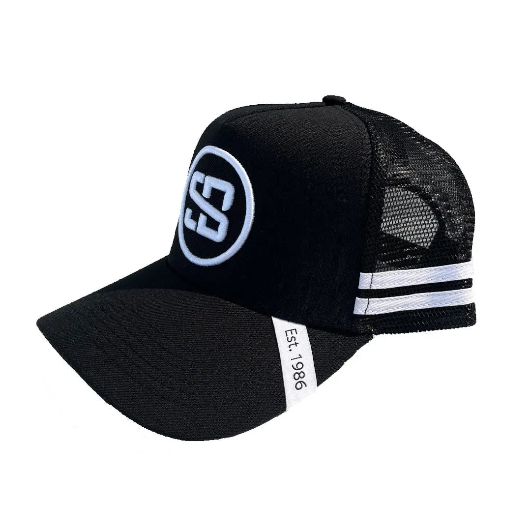 Insignia Black Trucker Cap 